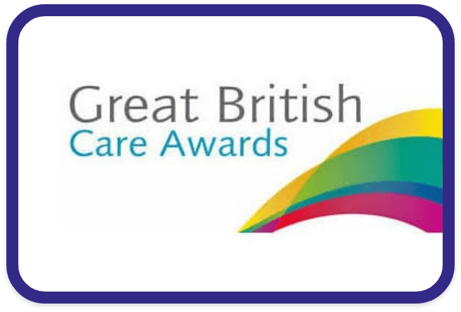 Logo for the Great British Care Awards