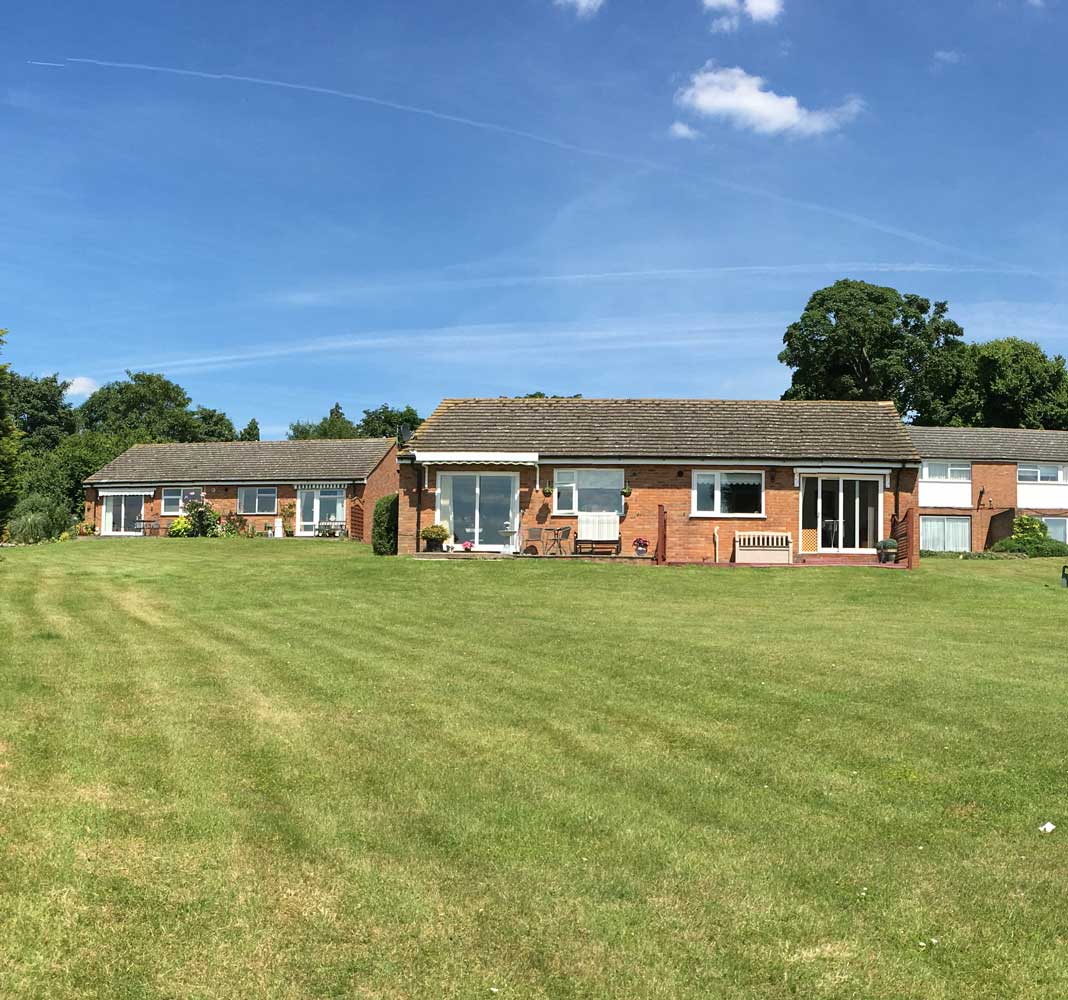 Exterior view of the assisted living facility