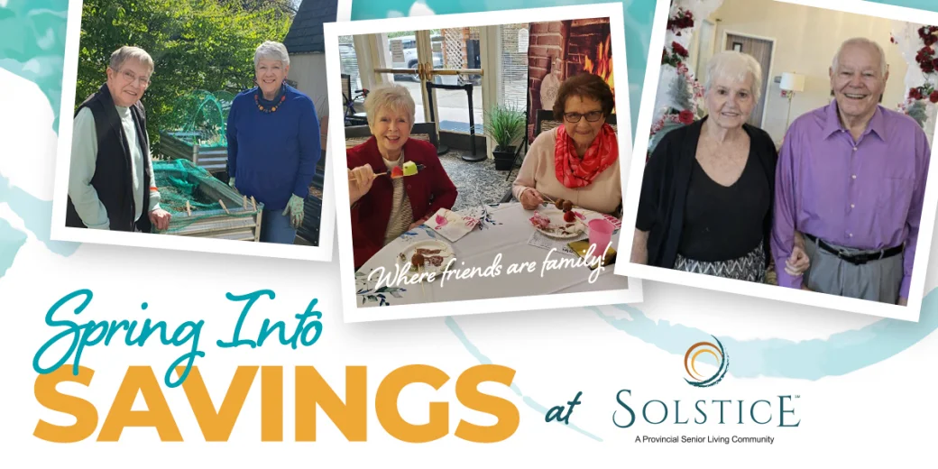 Residents enjoying meals and activities together