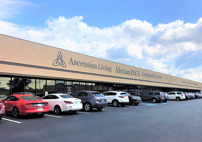 Exterior view of Ascension Living facility