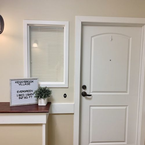 Inside view of a resident room at Kennybrook Village