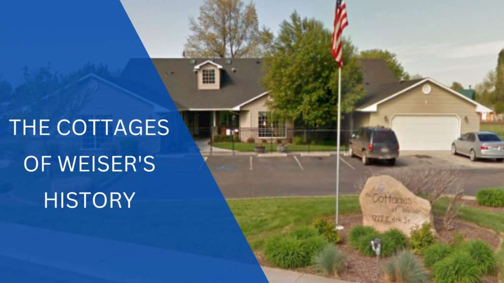 Exterior view of The Cottages Assisted Living.