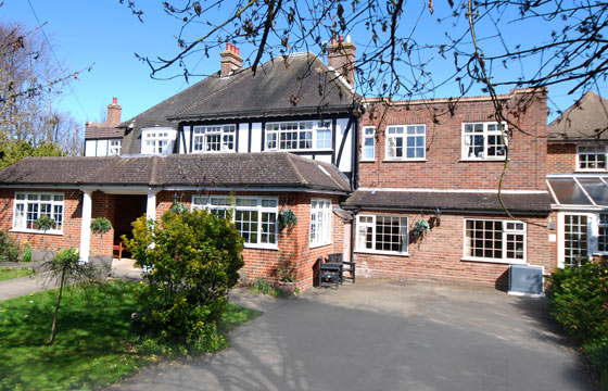 Exterior view of The Grange Care Home