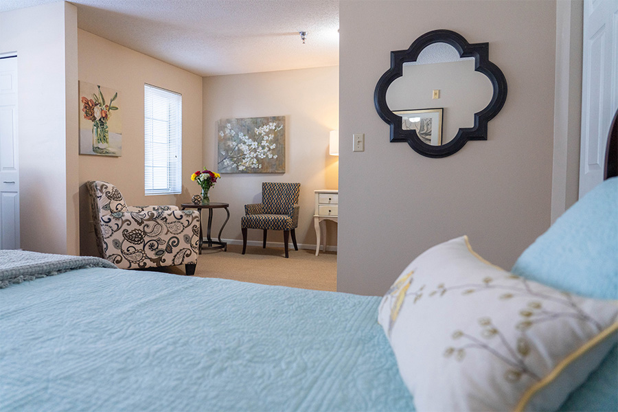 Cozy interior room with seating and decor