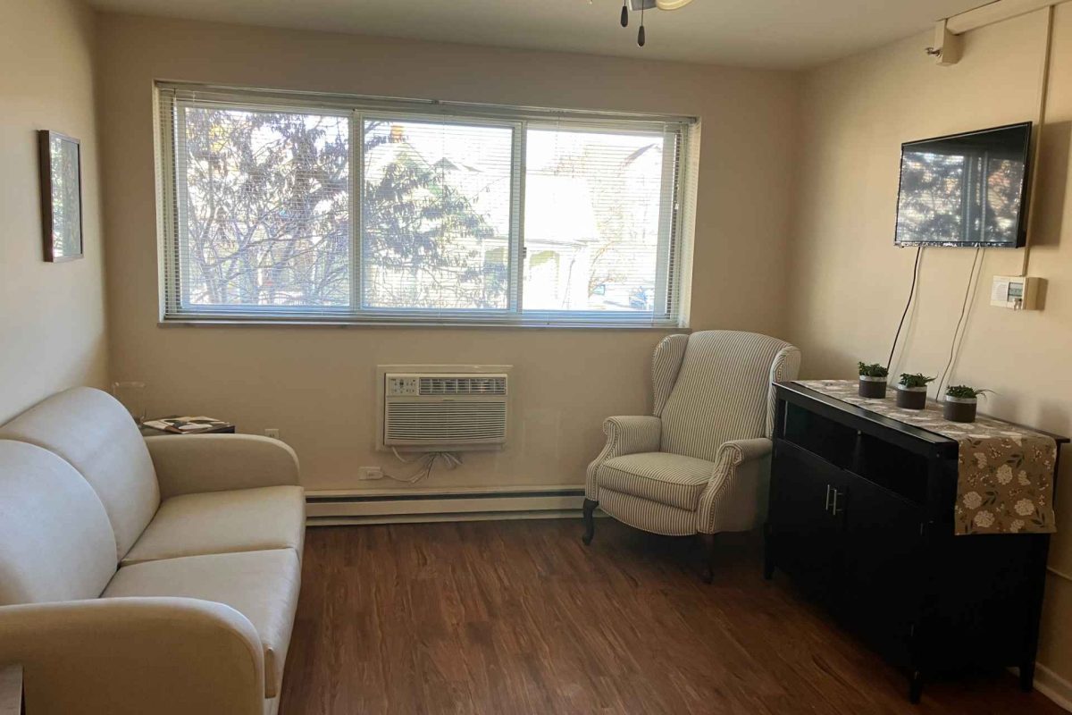 Cozy interior space with a couch and chair
