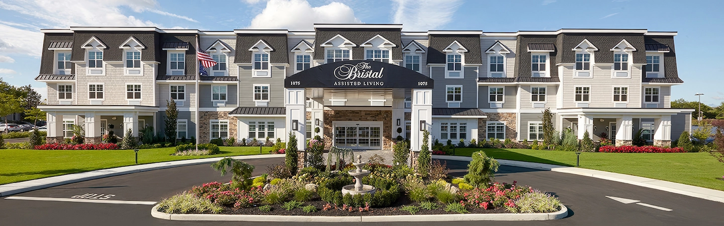 Exterior view of The Bristal Assisted Living facility