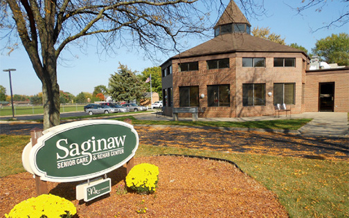 Exterior view of Saginaw Senior Care & Rehab Center