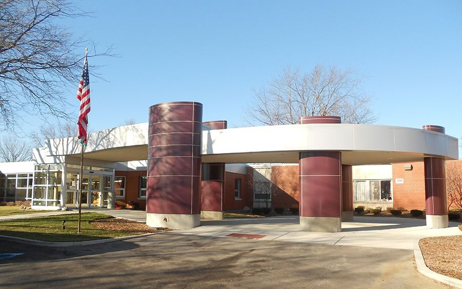 Exterior view of West Oaks Senior Care Facility