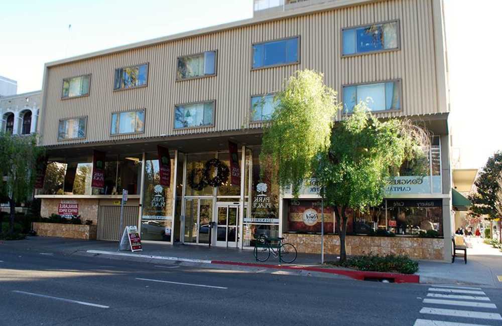 Exterior view of Park Place Apartments building