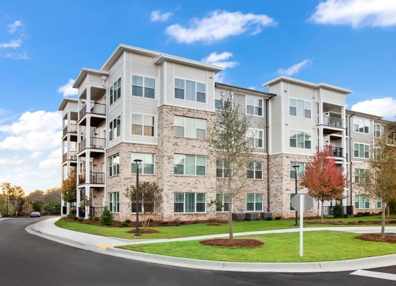 Exterior view of StonePointe Senior Living facility