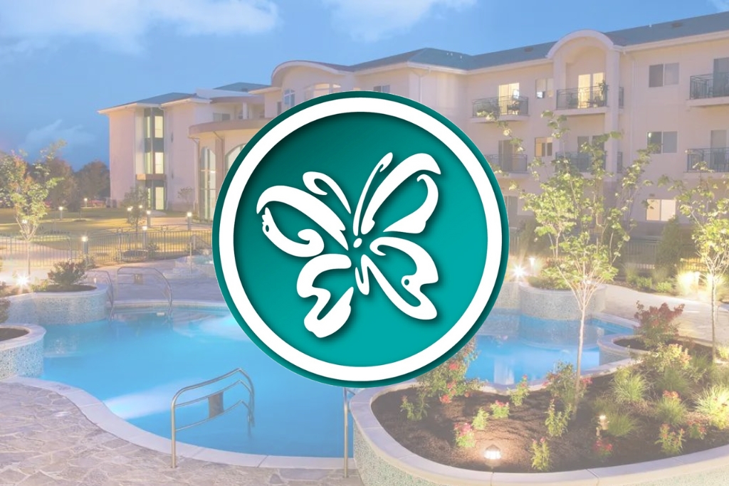 Facility logo prominently displayed