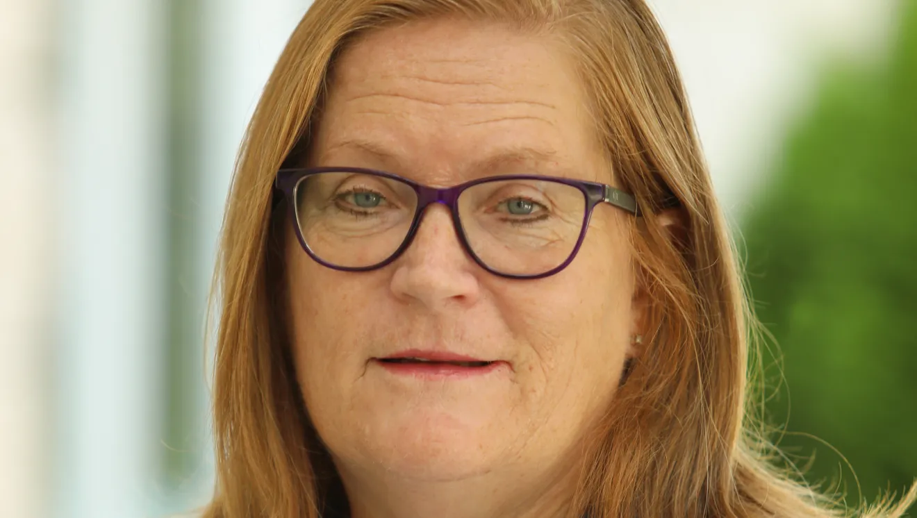 Close-up portrait of a staff member
