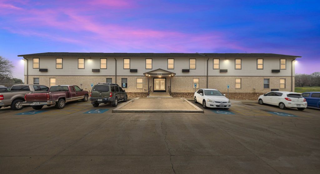 Exterior view of Center Place Senior Apartments
