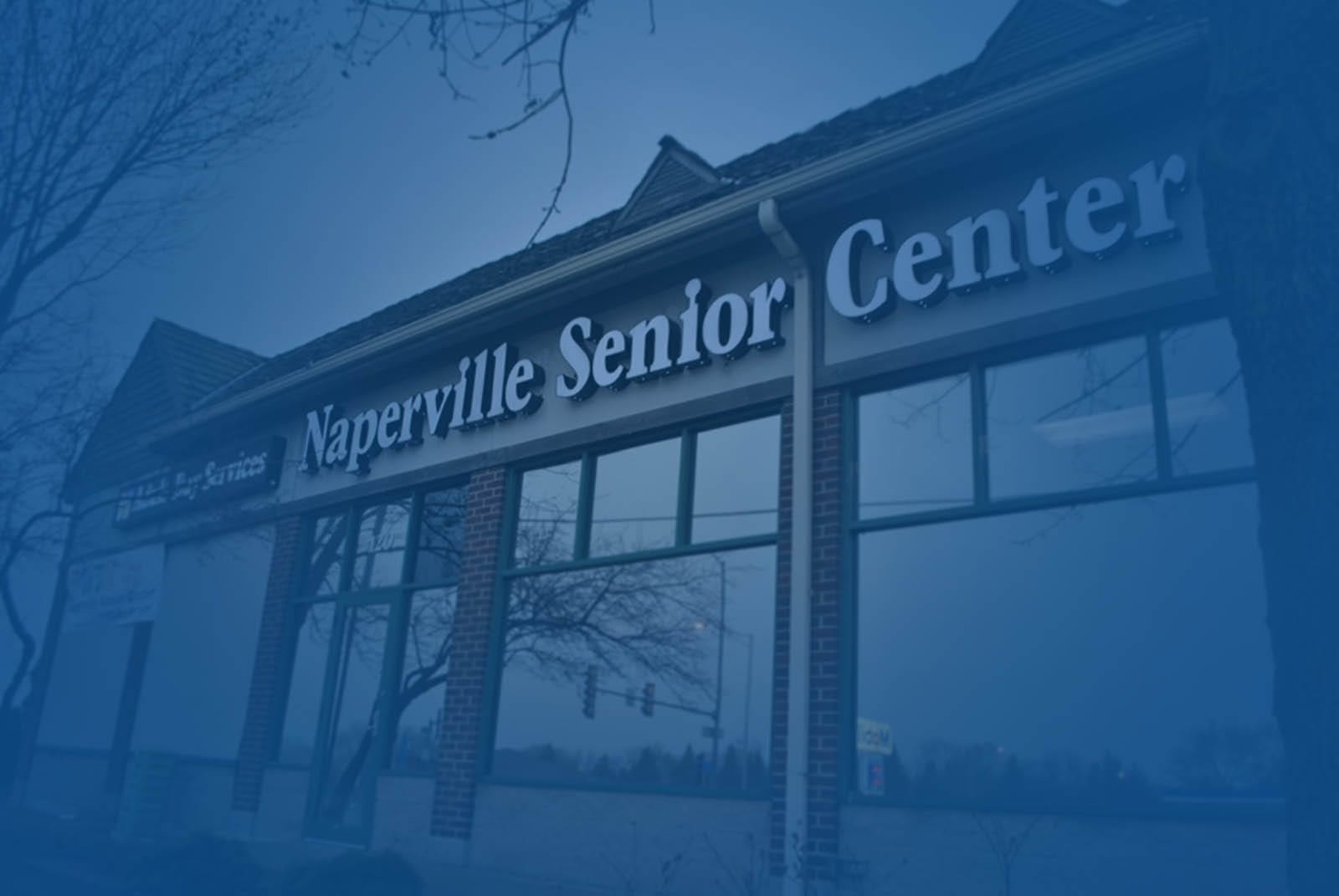 Exterior view of Naperville Senior Center
