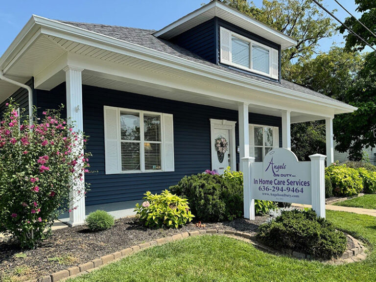 Exterior view of Angels On Duty facility.