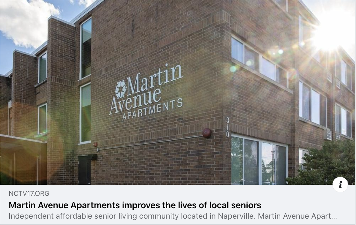 Exterior view of Martin Avenue Apartments building
