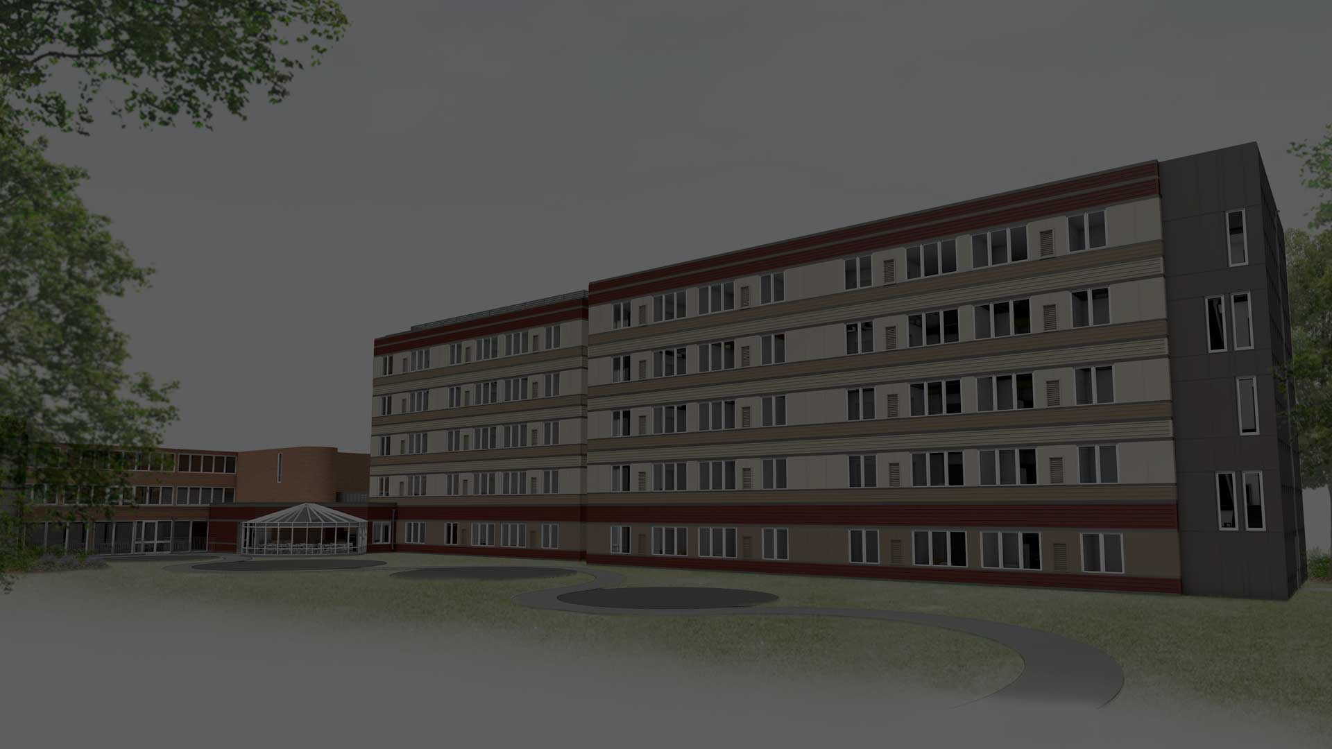 Exterior view of The Martin Avenue Apartments building