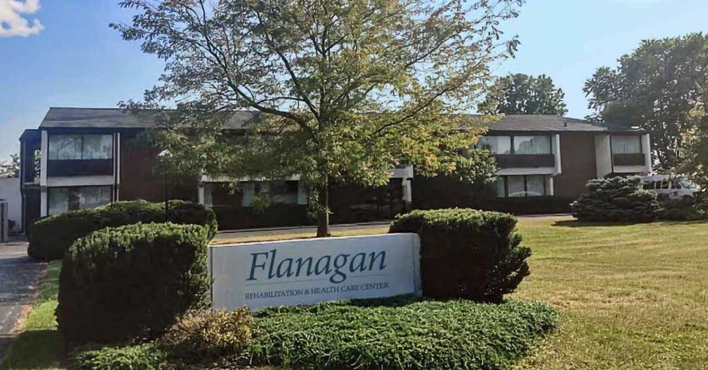 Exterior view of Flanagan Rehabilitation and Health Care Center