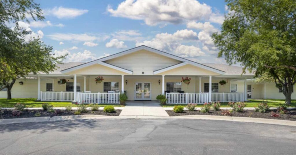 Exterior view of the Antioch Valley Senior Living facility