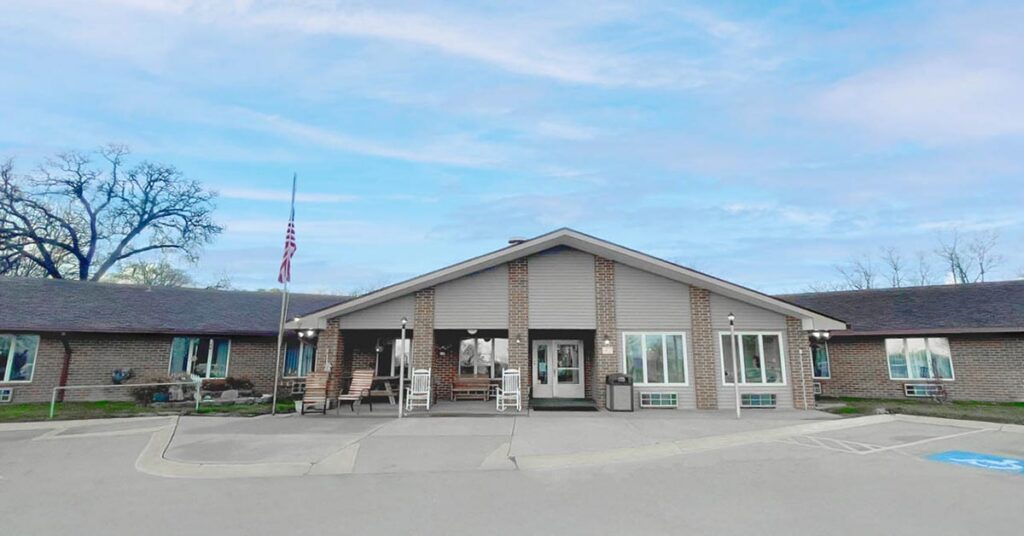 Exterior view of Antioch Valley Senior Living building