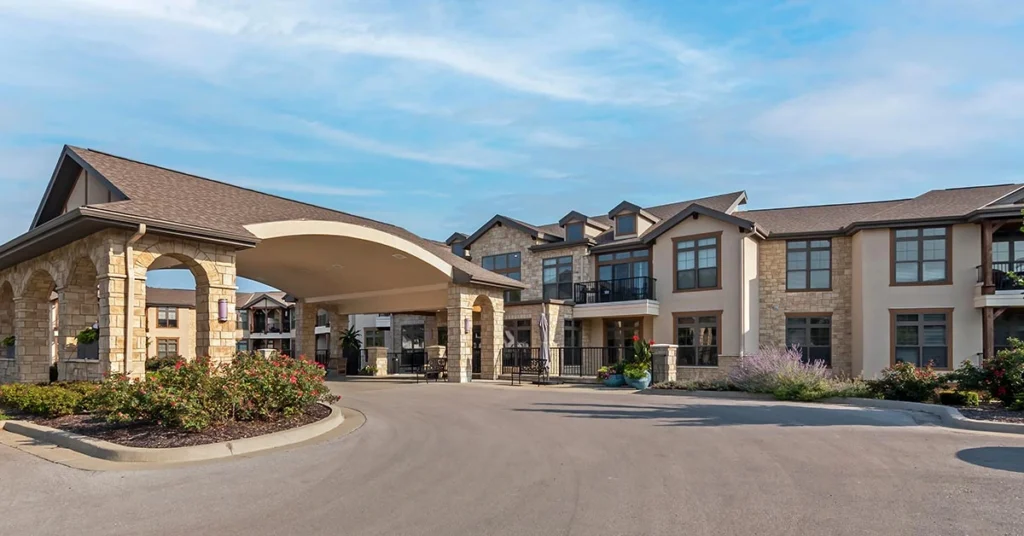 Exterior view of Antioch Valley Senior Living facility