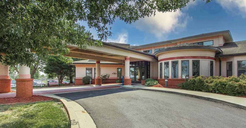 Entrance of Antioch Valley Senior Living facility