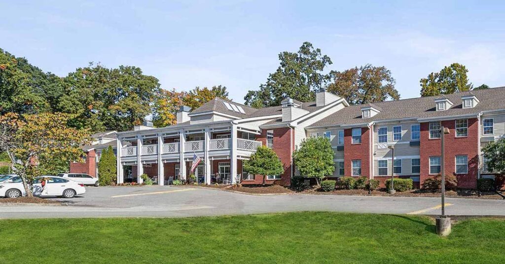 Exterior view of Antioch Valley Senior Living facility