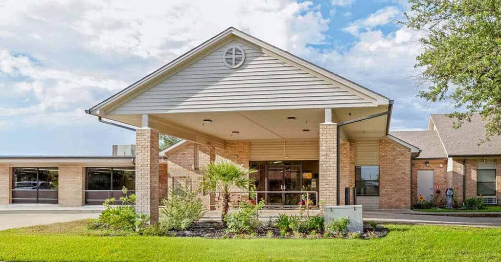 Exterior view of Antioch Valley Senior Living facility