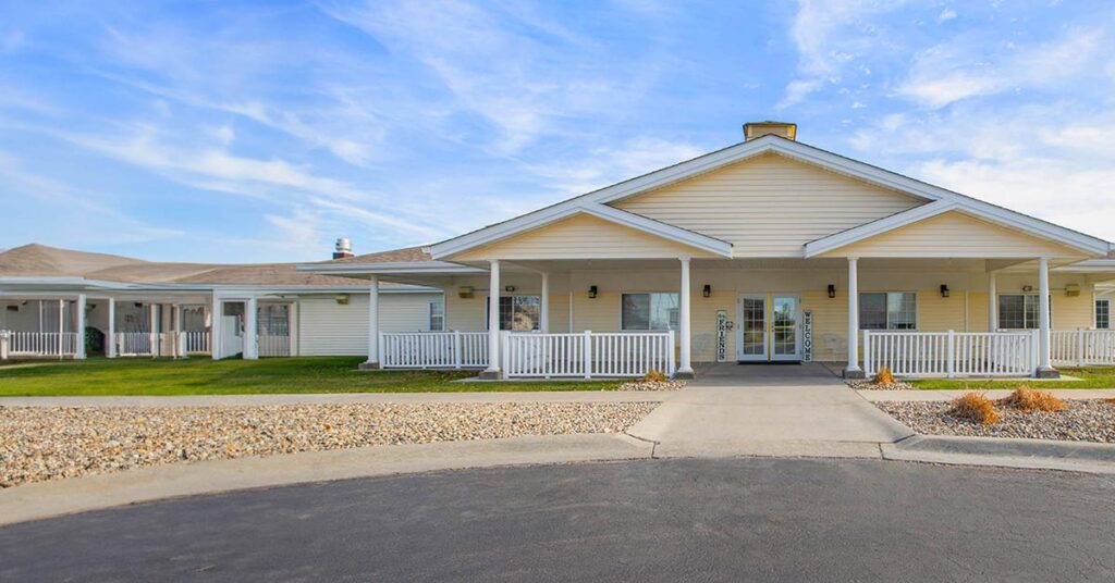 Exterior view of Antioch Valley Senior Living facility