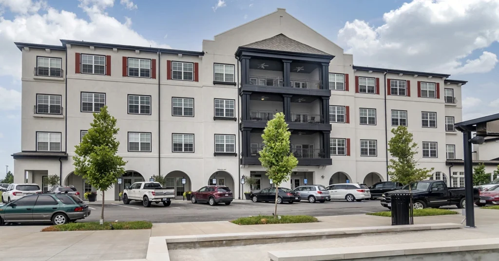 Exterior view of Antioch Valley Senior Living facility