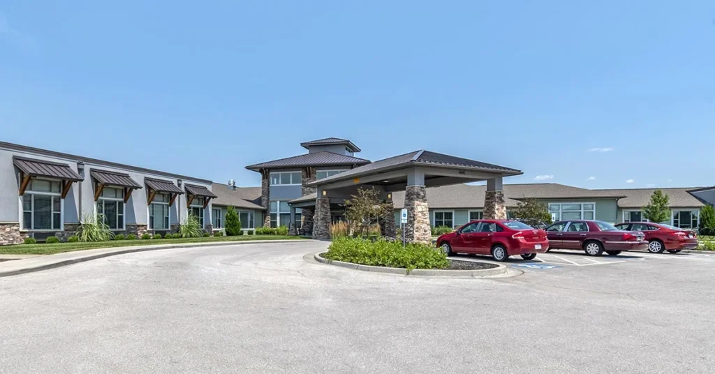 Exterior view of Antioch Valley Senior Living facility