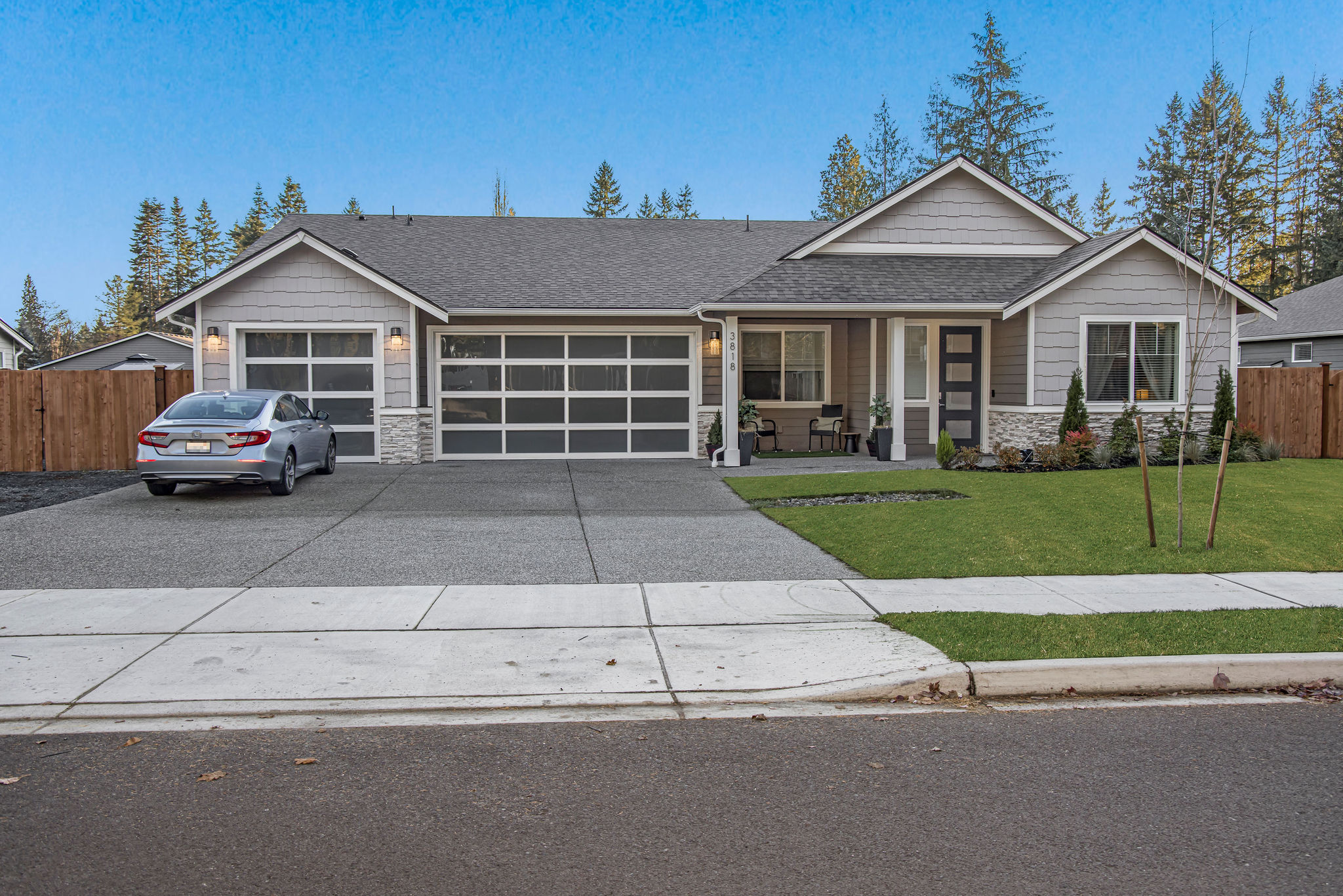 Exterior view of a residential building.