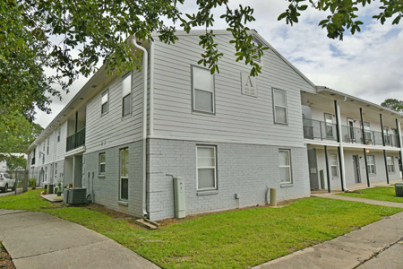Exterior view of St Theresa's Apartments