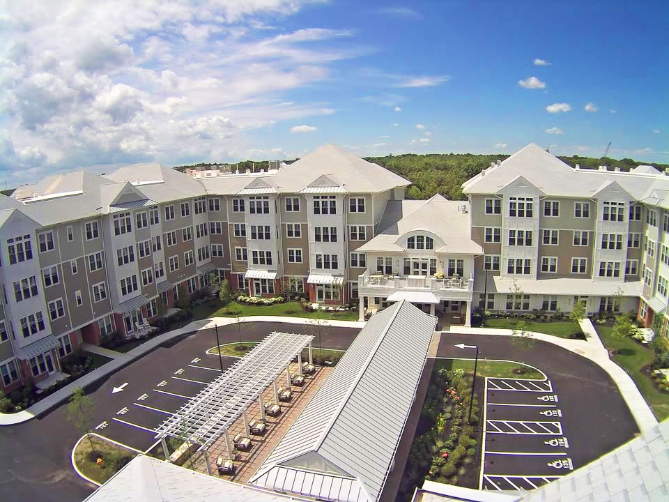 Exterior view of Fairing Way assisted living facility.