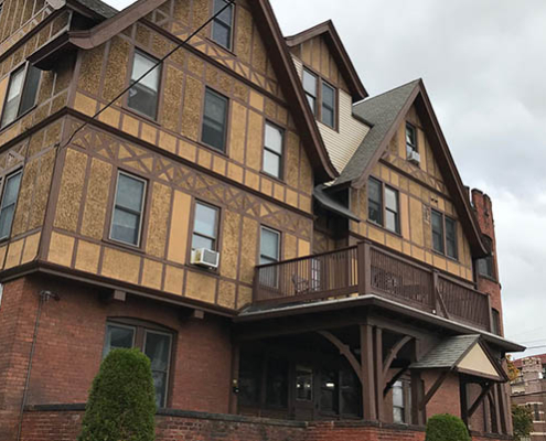 Exterior view of McKinley House building