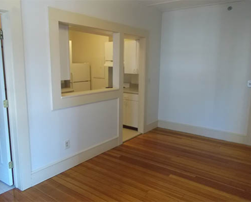 Bright interior view of a residential room