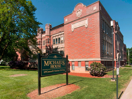Exterior view of Michael's House senior living facility
