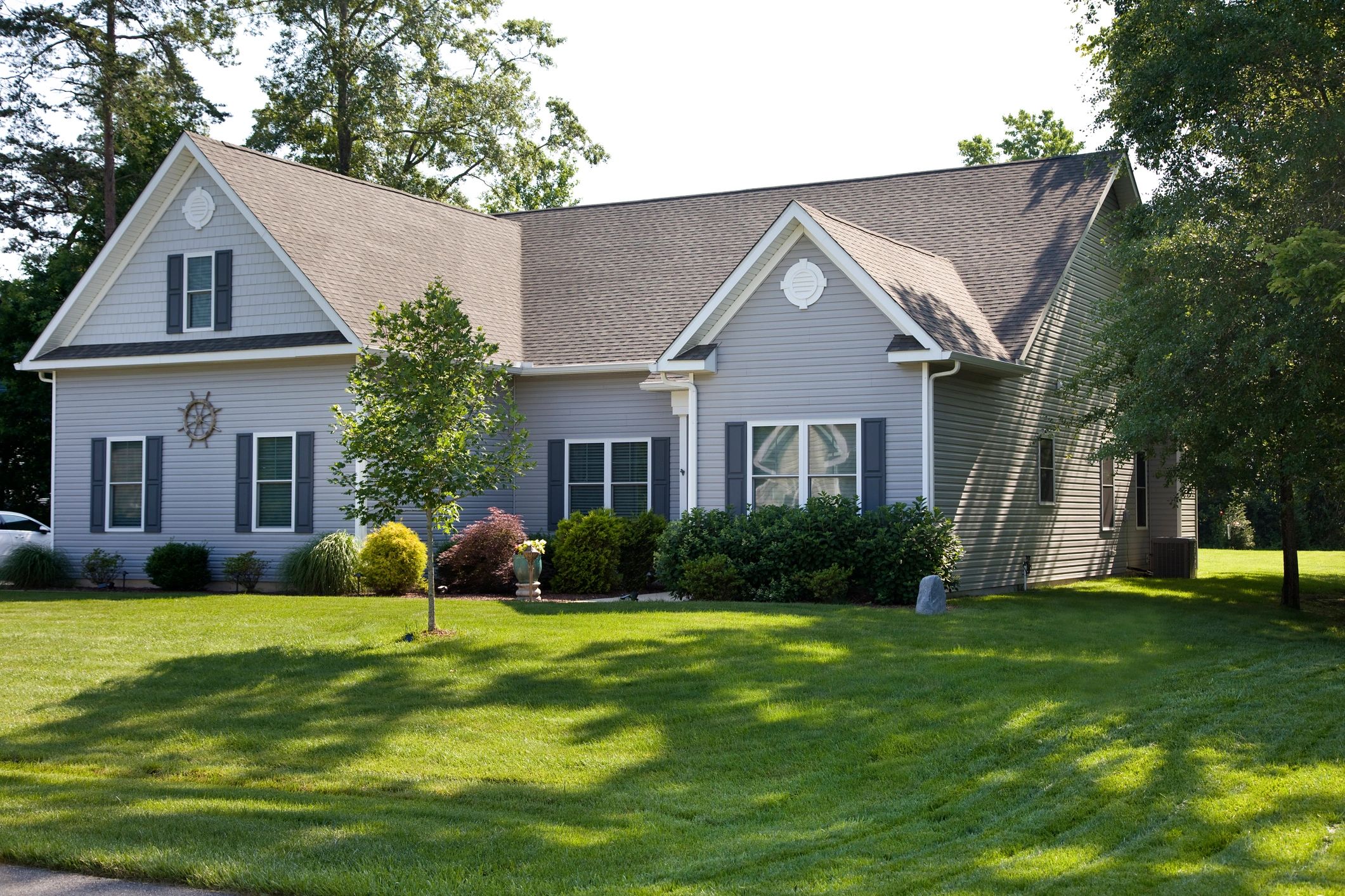 Exterior view of a facility building