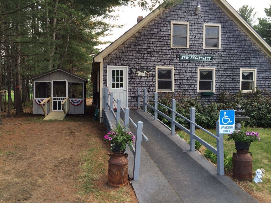 Exterior view of New Beginnings Residential Care facility
