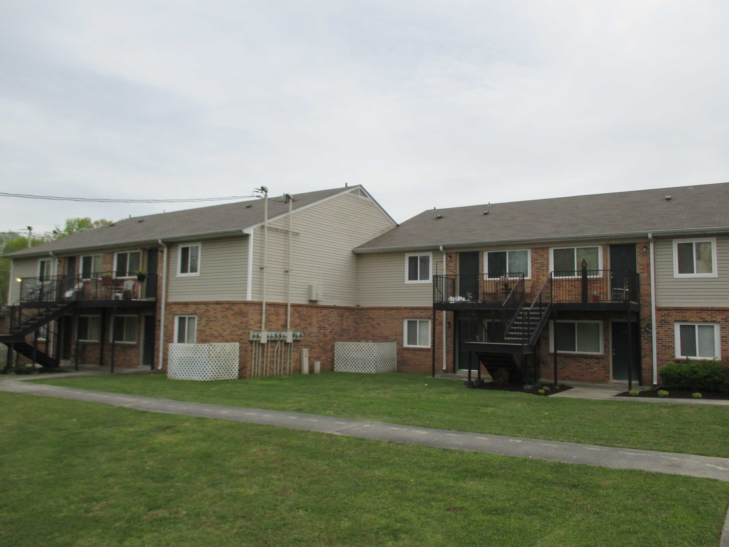 Exterior view of Dogwood Apartments building