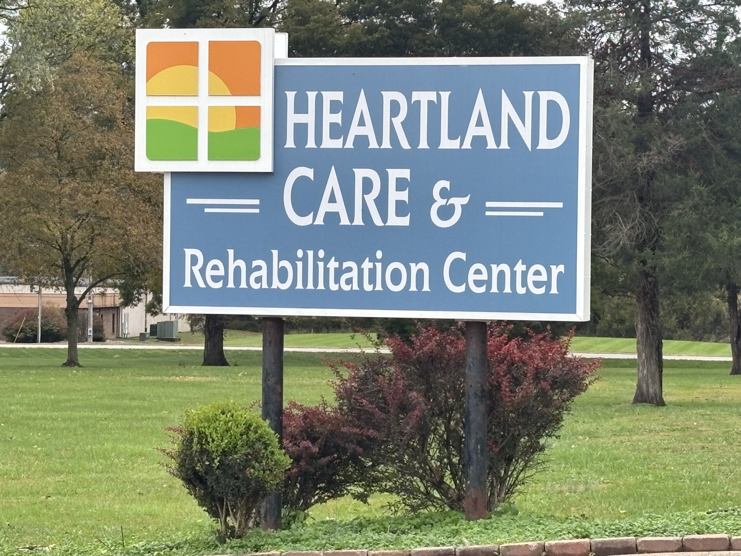 Signage for Heartland Care and Rehabilitation Center