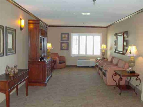 Interior common area with seating and decor