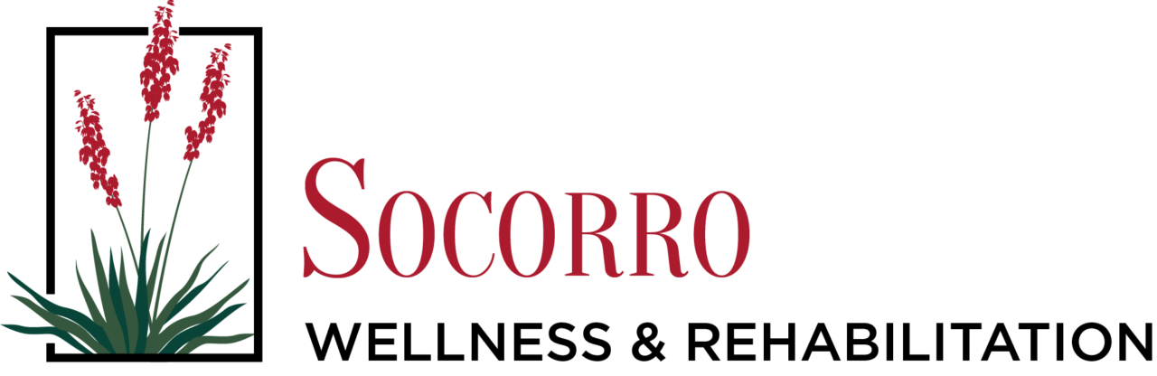 Facility logo with plant graphic