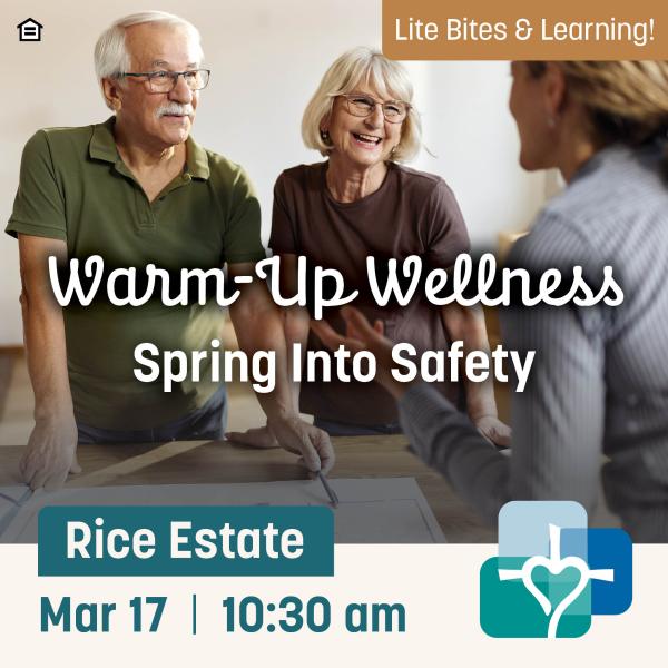 Residents engaging in a wellness workshop