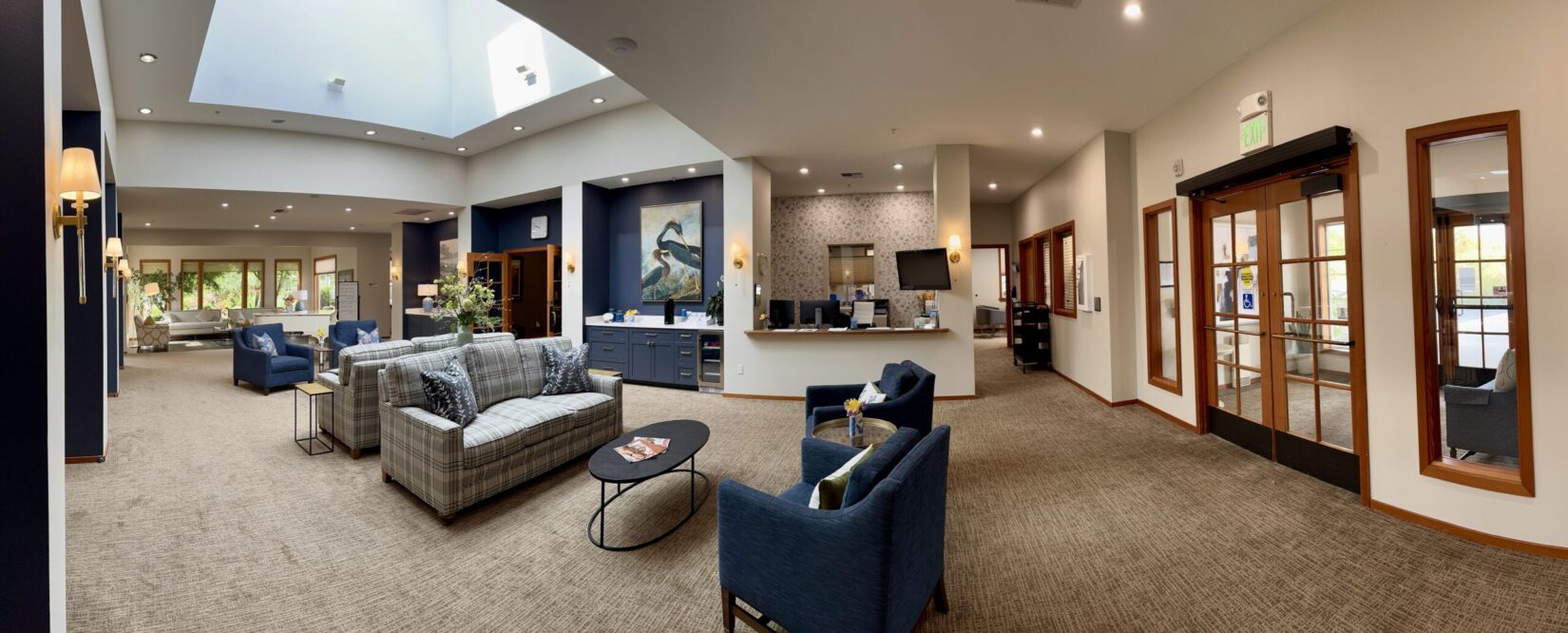 Interior common area with seating and decor