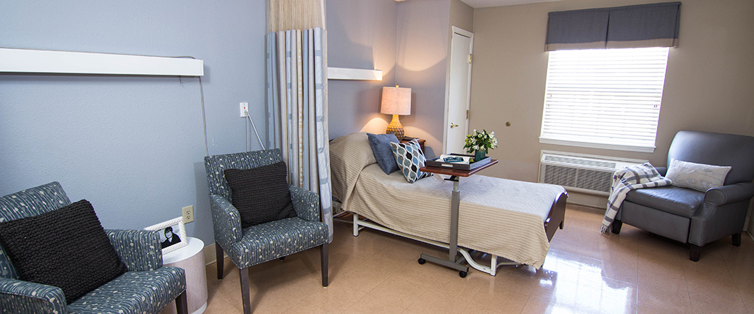 Cozy private resident room with modern decor