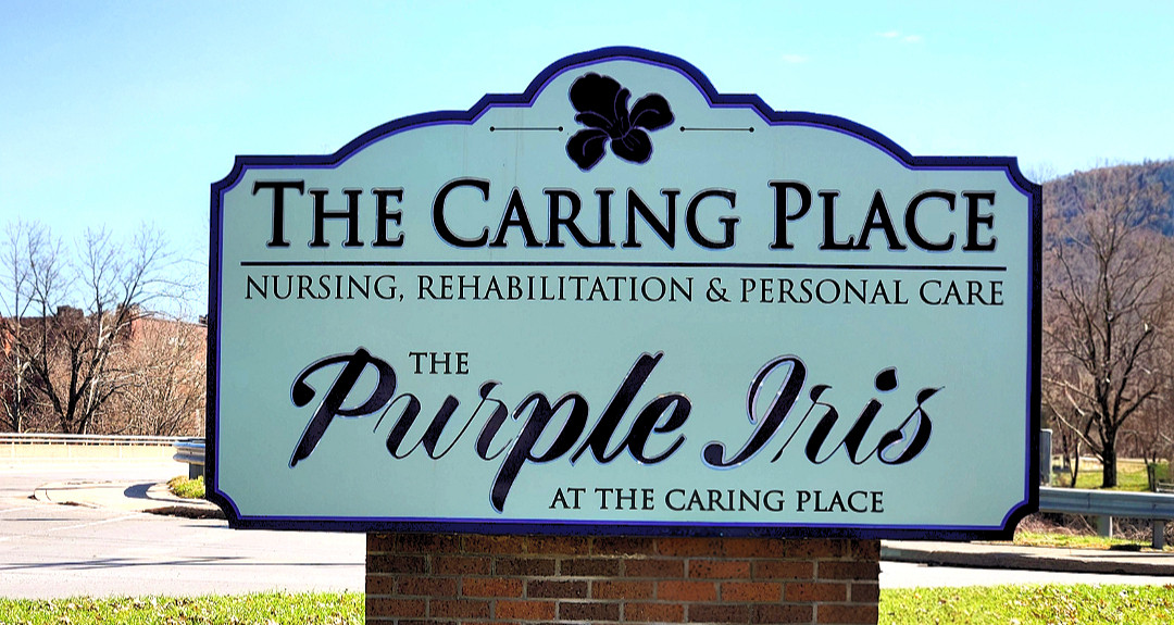 The Purple Iris at the Caring Place