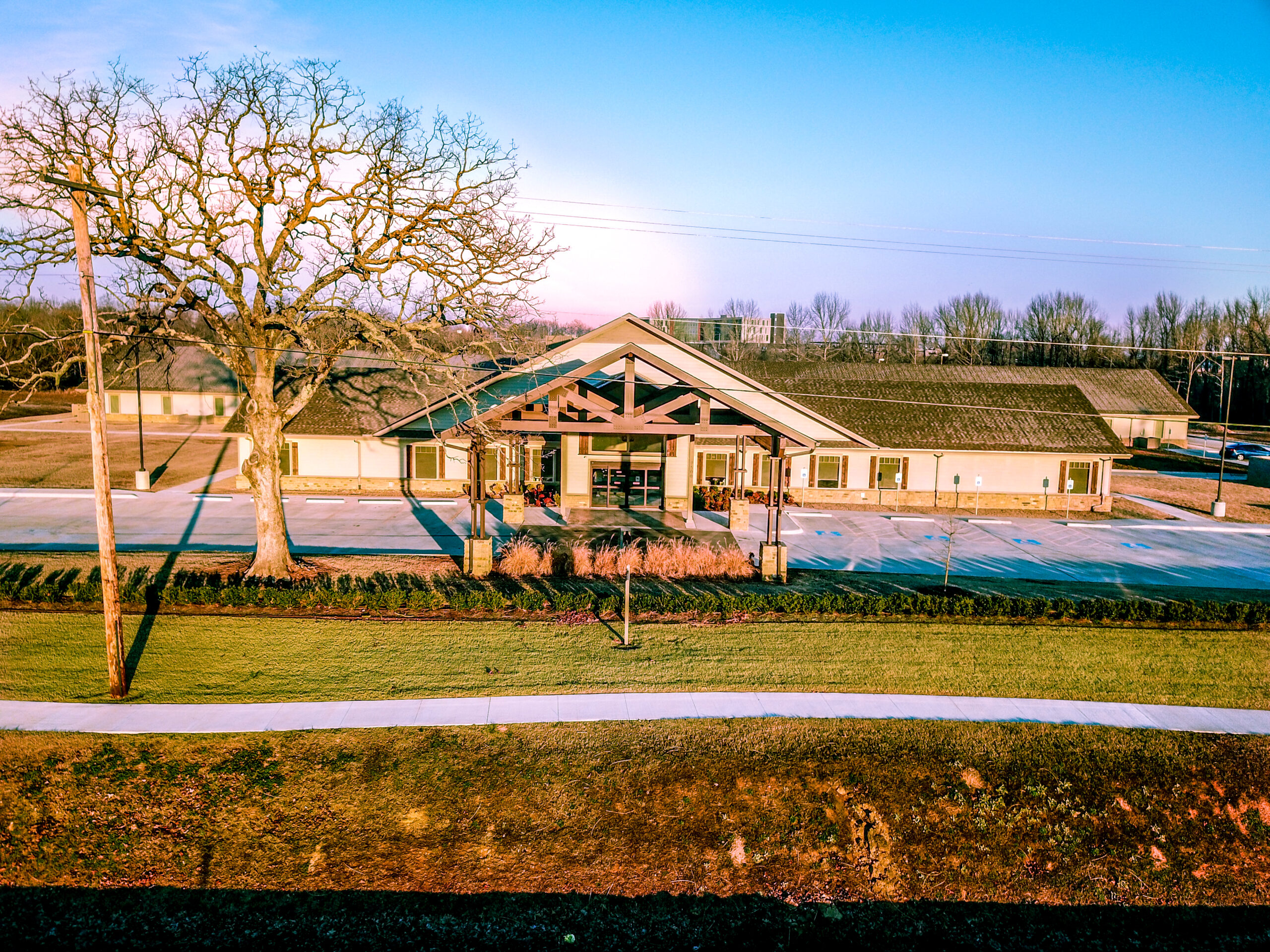 Exterior view of Brownwood Life Care Center