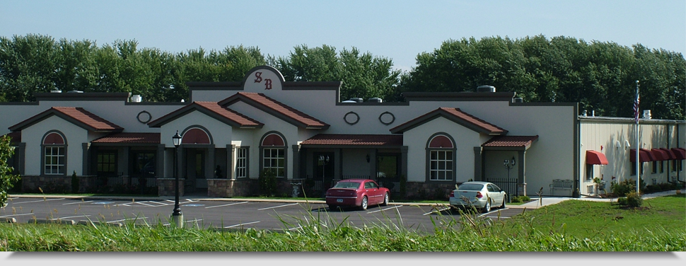 Exterior view of Stoney Brook Village building