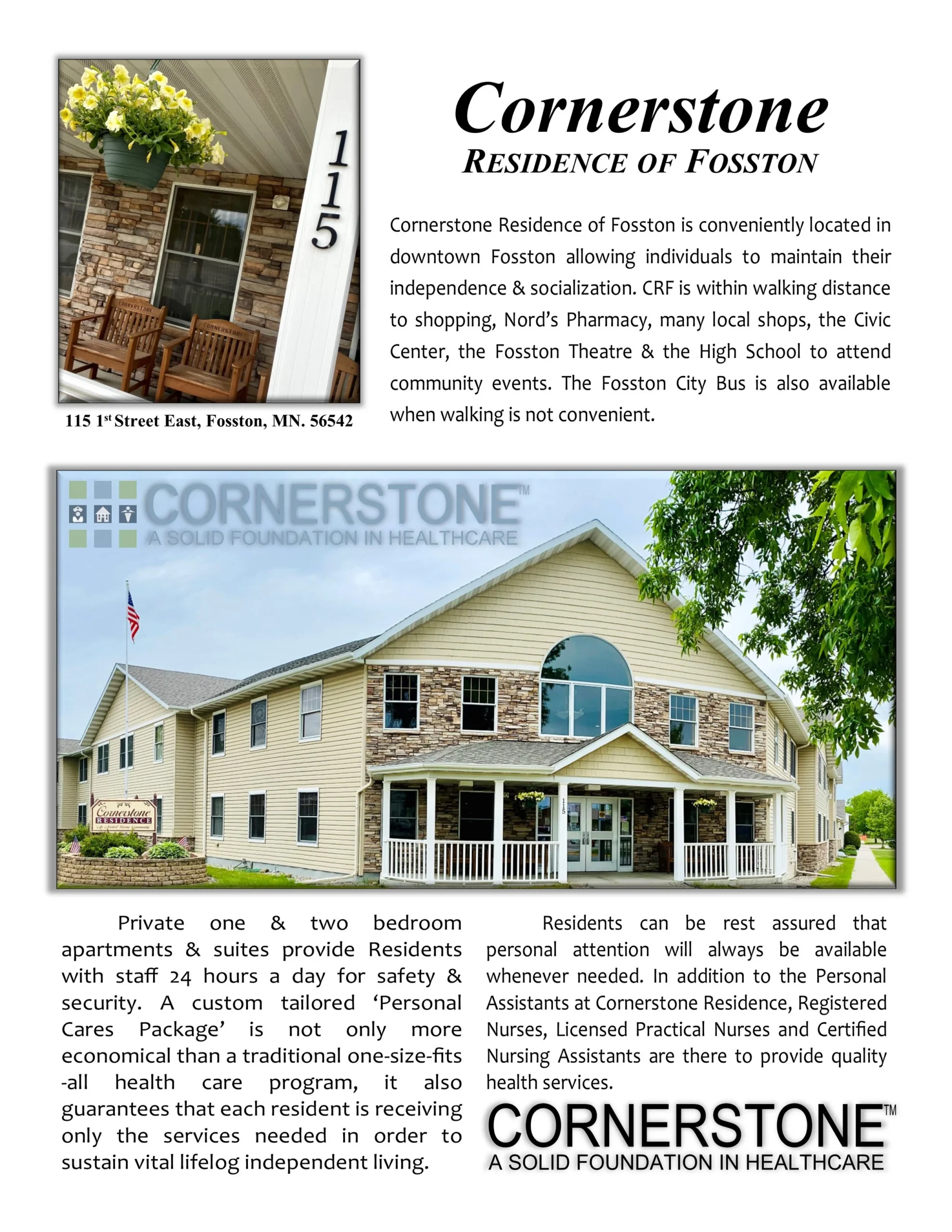 Cornerstone Residence Senior C